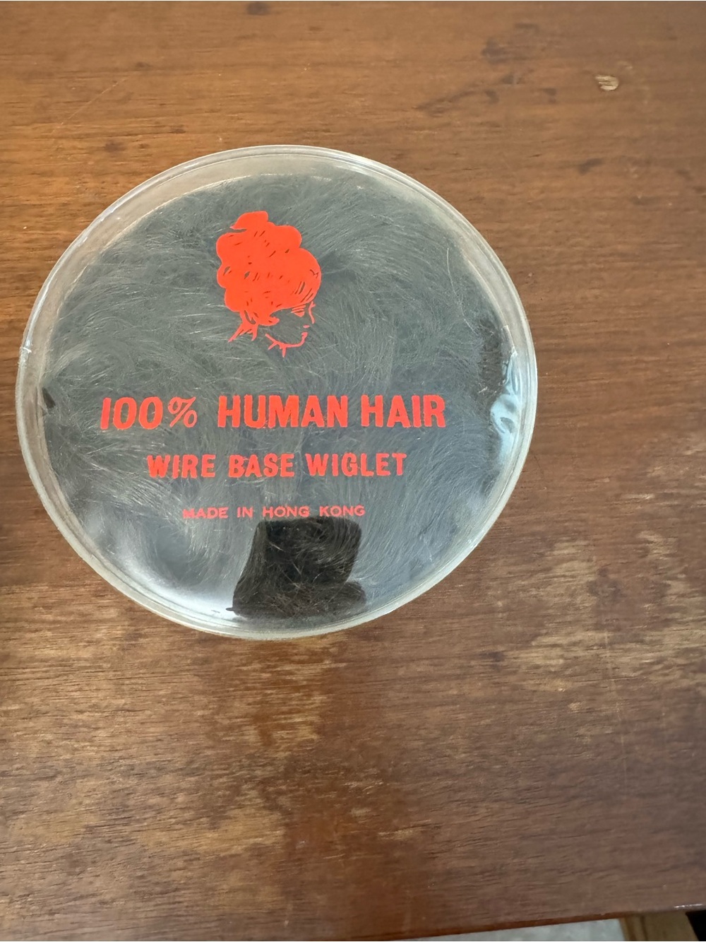 Bernard Wigs Human Hair Wire Base Wiglet Dark Brown #4 Wavy MPN 307
